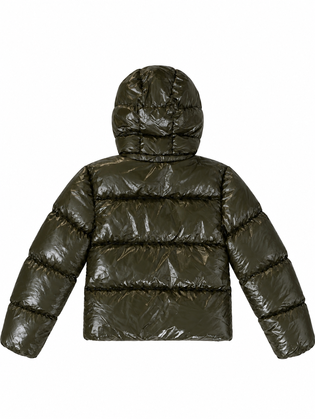 Premium Puffer Jacket - olive green