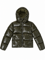 Premium Puffer Jacket - olive green