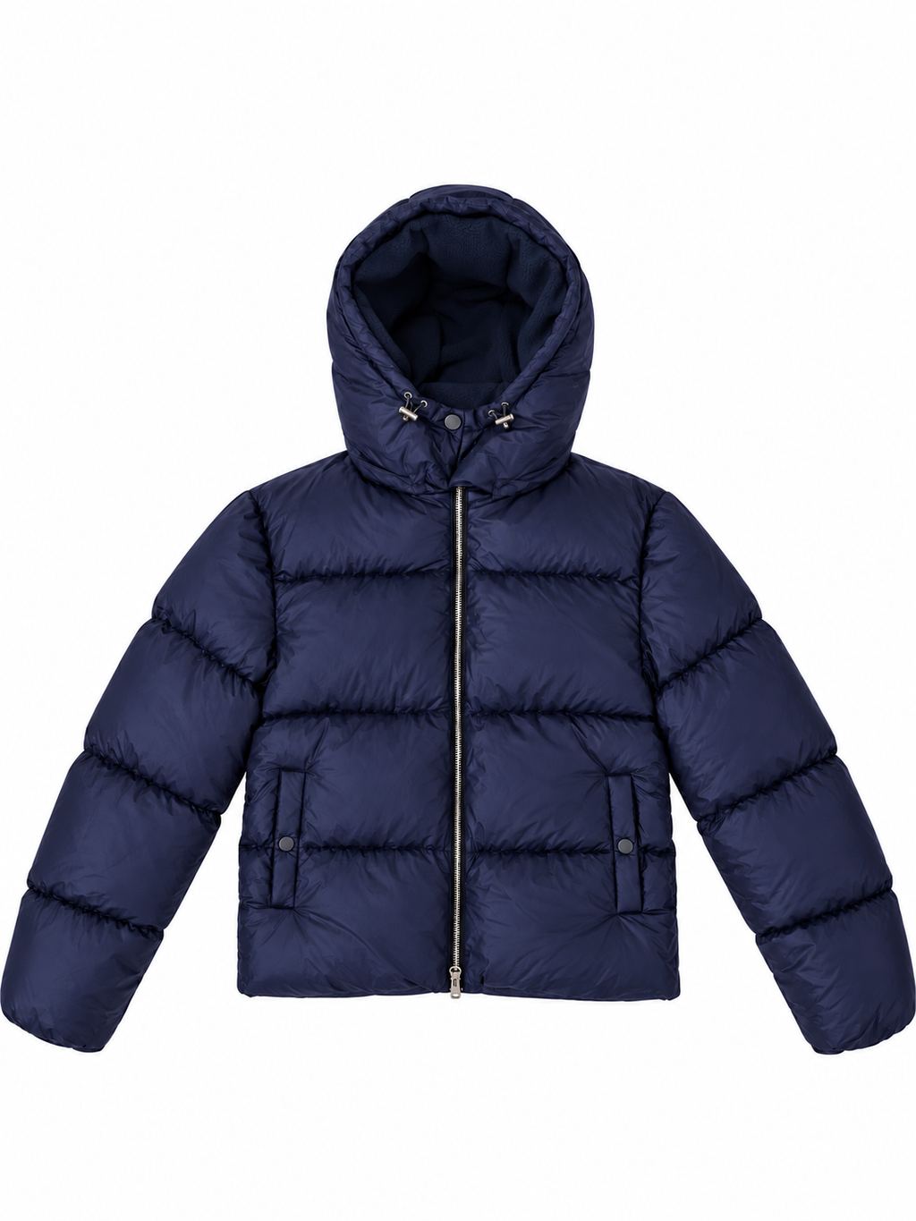 Premium Puffer Jacket - navy blue