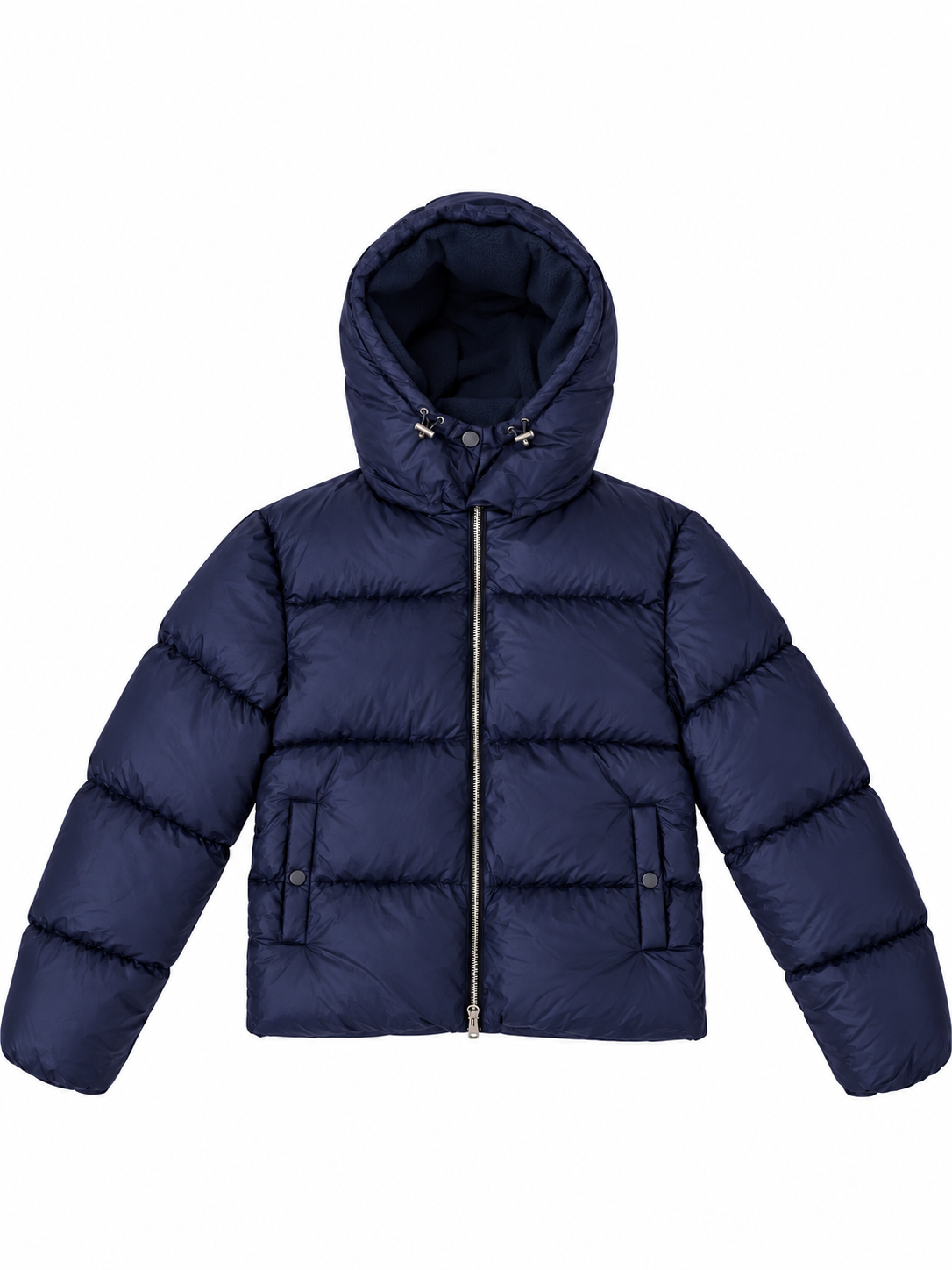 Premium Puffer Jacket - navy blue