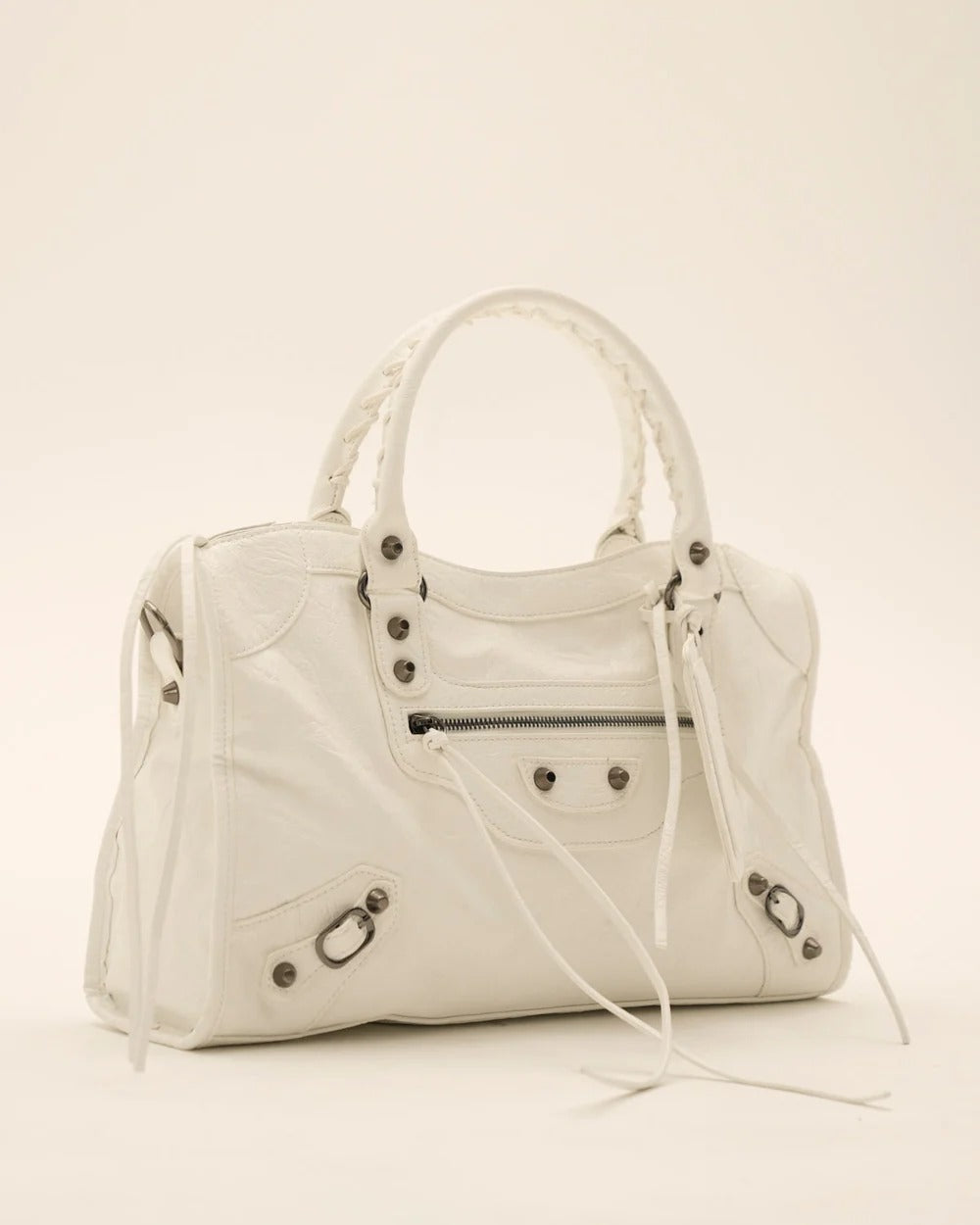 It girl bag L-white