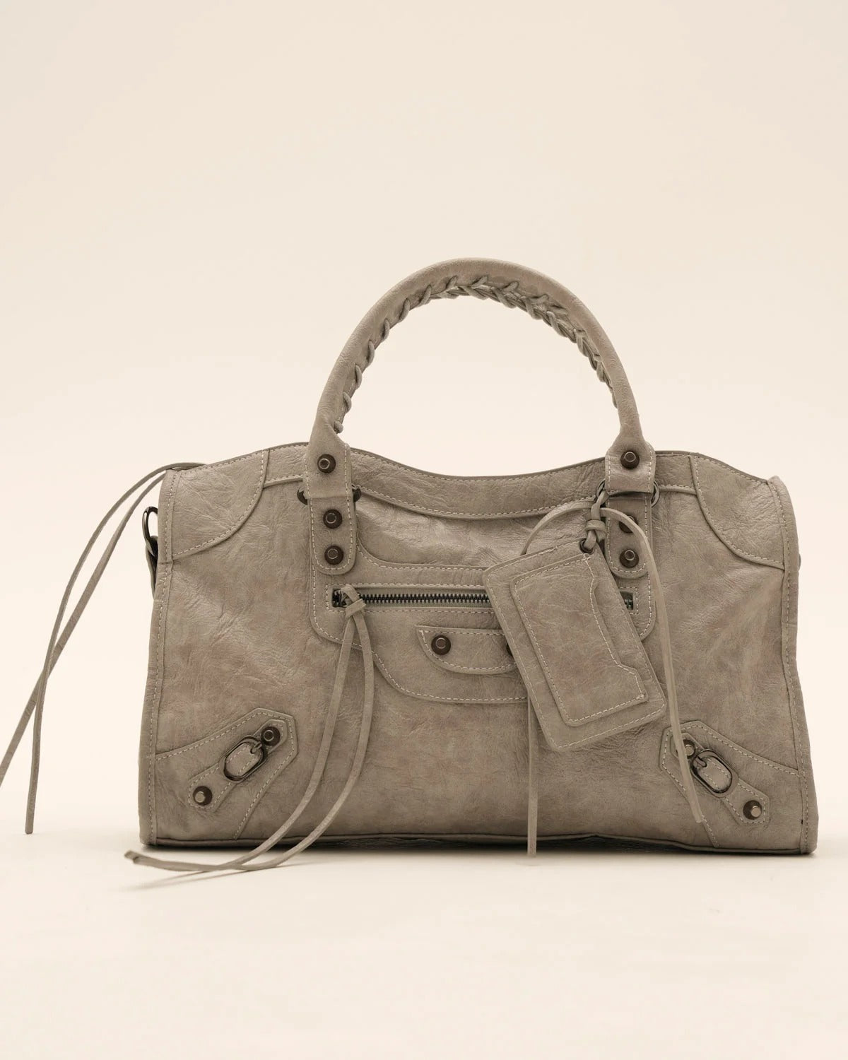 It girl bag L-light grey