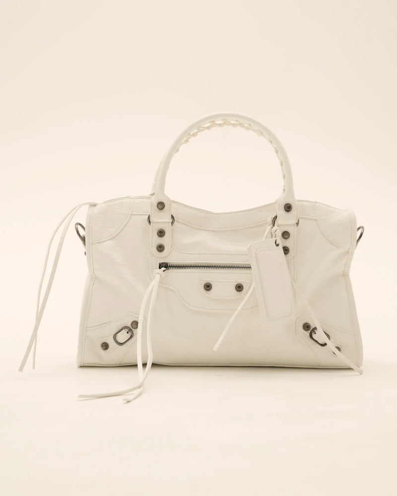 It girl bag L-white
