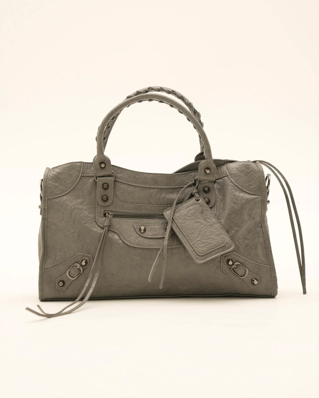 It girl bag L-dark grey