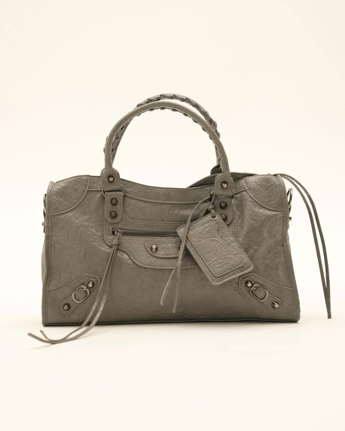 It girl bag L-dark grey