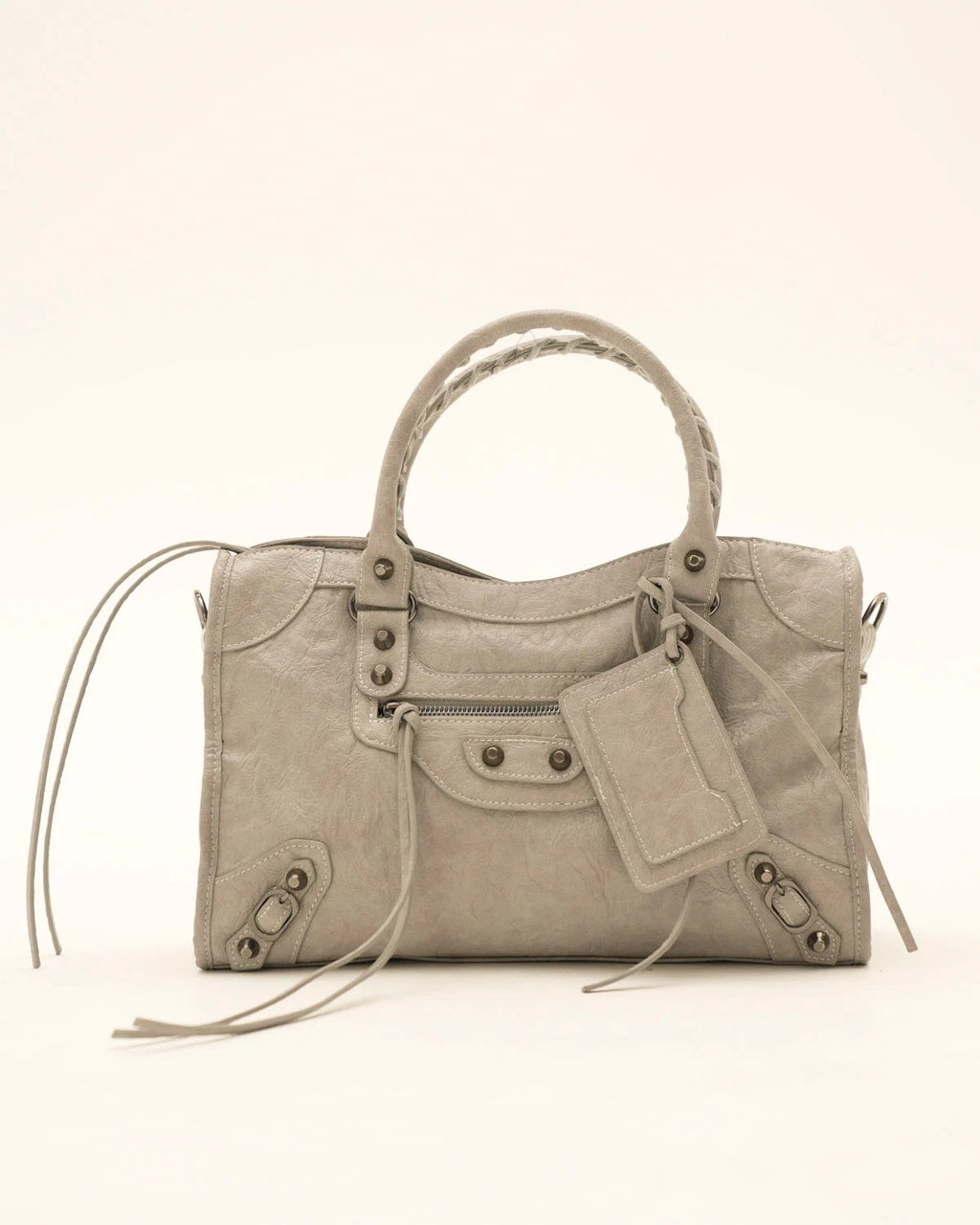 It girl bag M-light grey