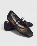 Ballerina flats – black