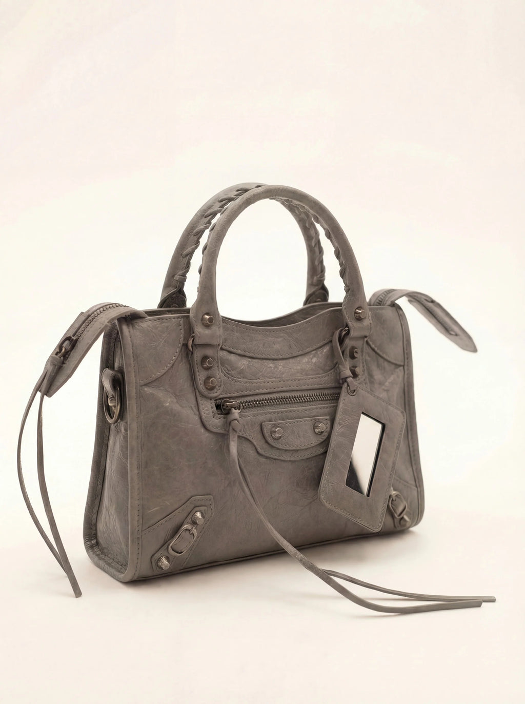 It girl bag S - dark grey