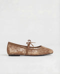 Ballerina flats – brown